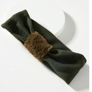 Anthropologie Andrea faux fur headband